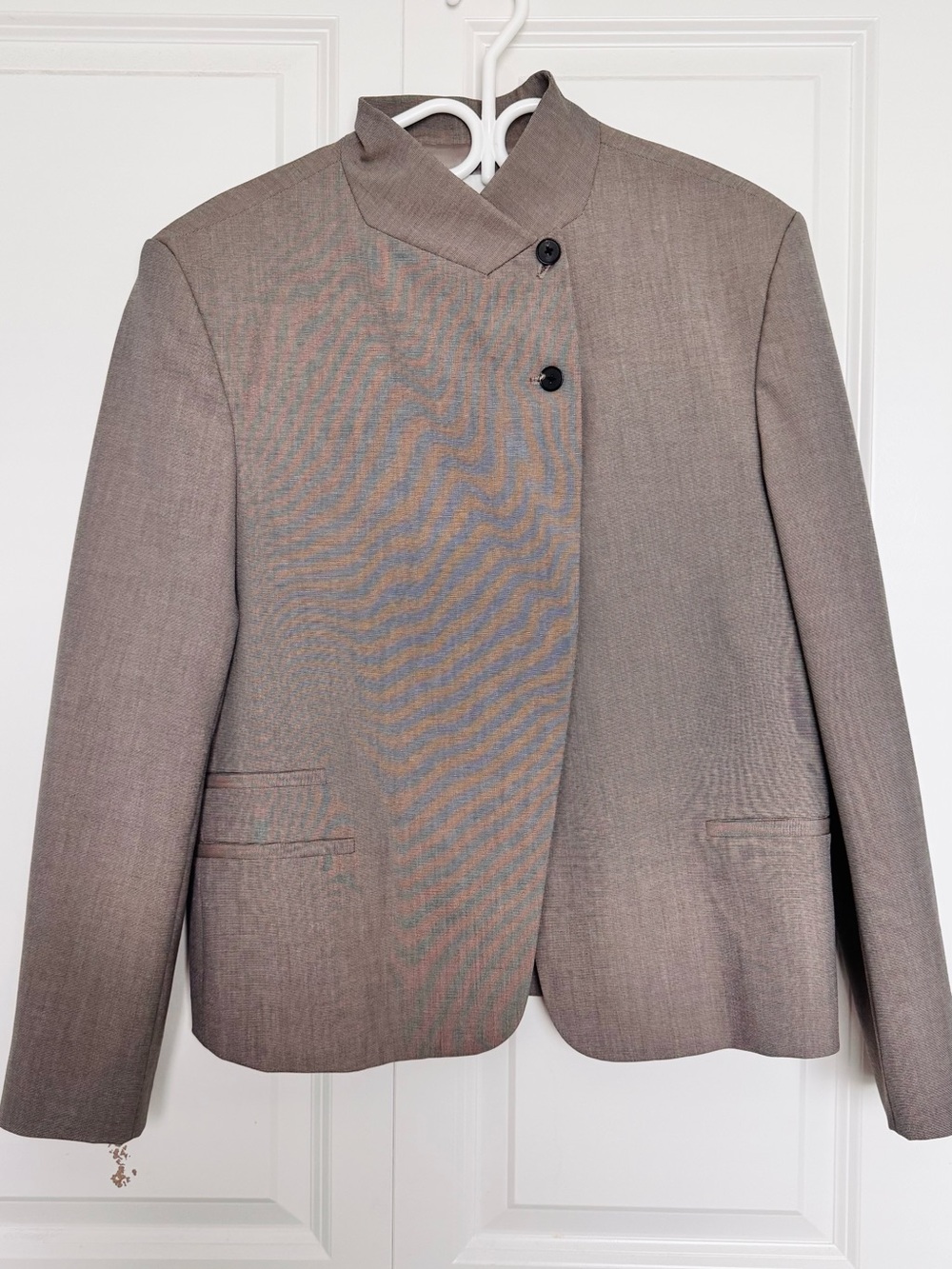 Zara High Neck Blazer